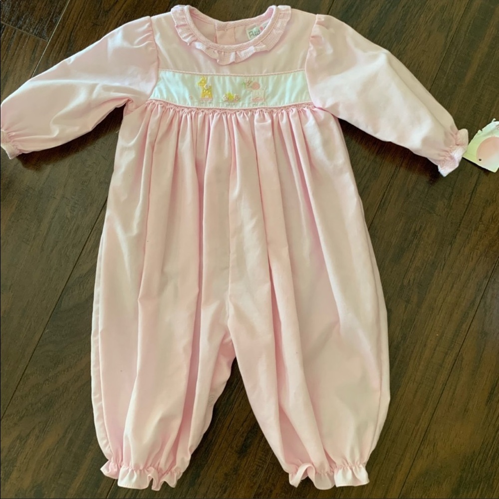 Petit Ami Smocked Romper